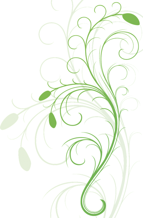flora abstract filigree