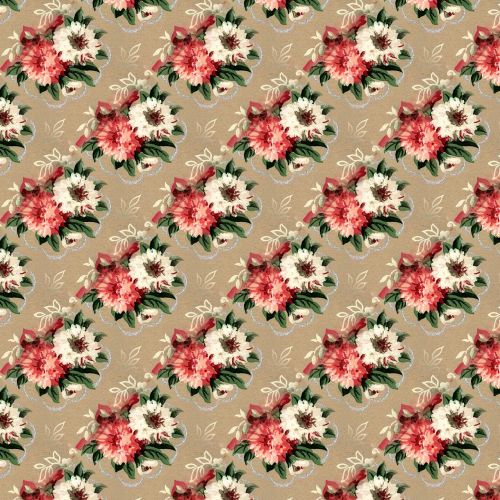 floral vintage pattern