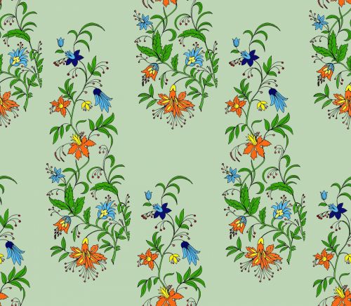 Floral Background Pattern Vintage