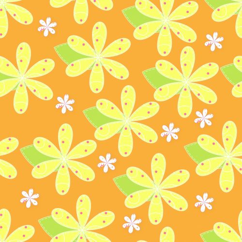 Floral Background Wallpaper Pattern