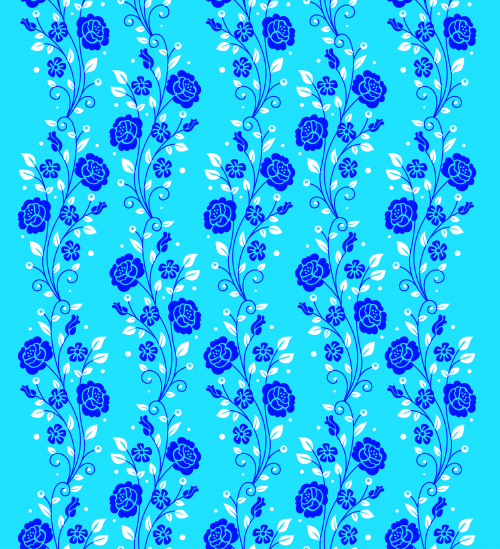 floral backgrounds blue flowers blue