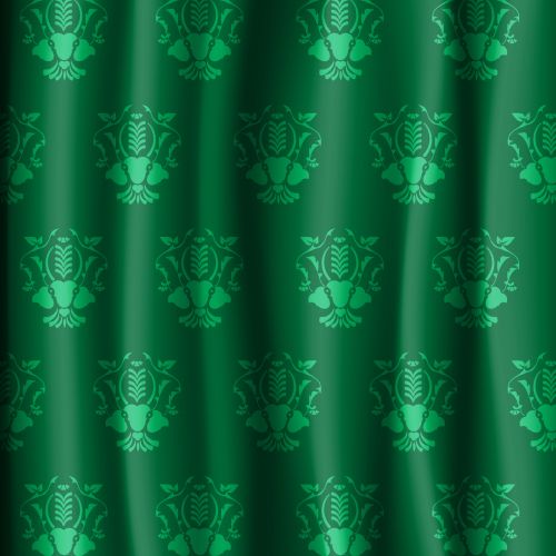 Floral Curtains Background