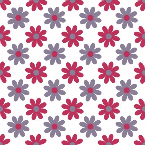 Floral Daisy Flowers Pattern