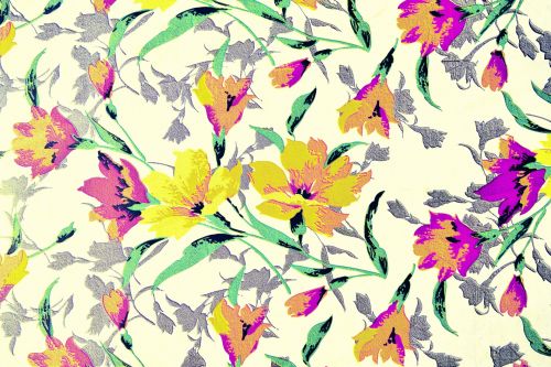 Floral Fabric Pattern 2