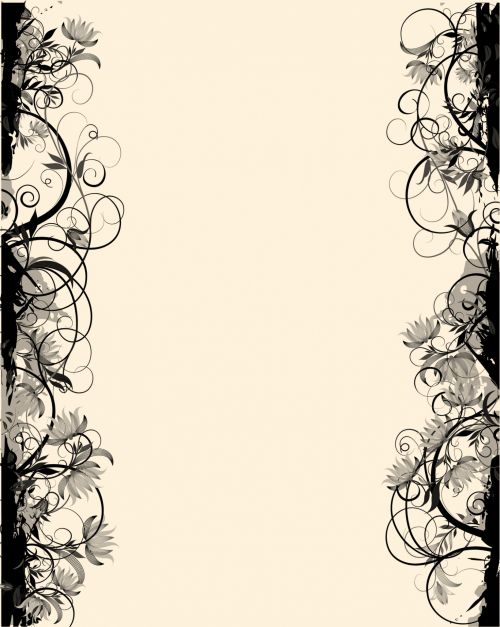 Floral Frame Background 24