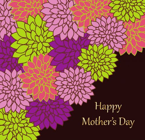 Floral Mother&#039;s Day Card