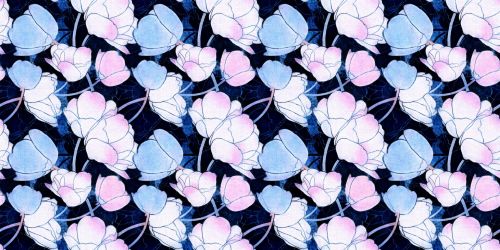 Floral Pattern Background 1004