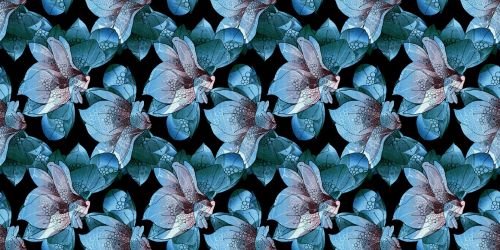 Floral Pattern Background 1021