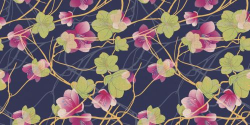 Floral Pattern Background 1026