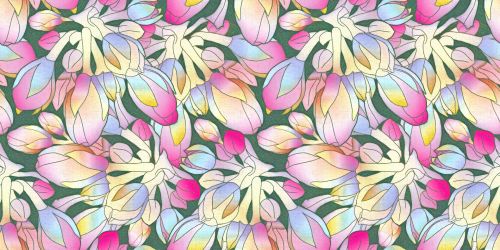 Floral Pattern Background 1070