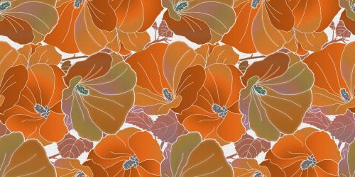 Floral Pattern Background 1133