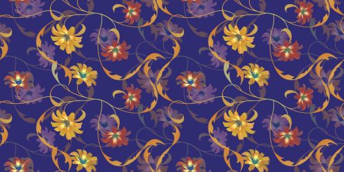 Floral Pattern Background 1147