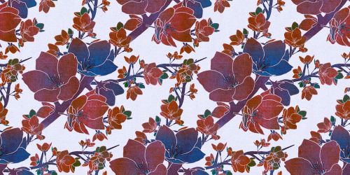 Floral Pattern Background 1224