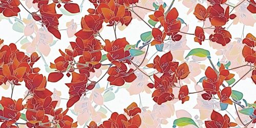 Floral Pattern Background 1233