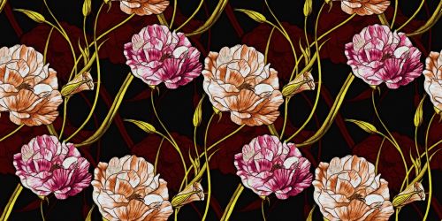 Floral Pattern Background 1273