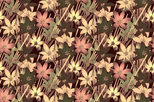 Floral Pattern Background 1328