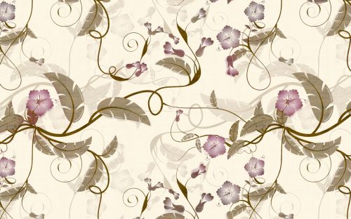 Floral Pattern Background 136