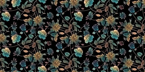 Floral Pattern Background 1400