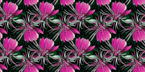 Floral Pattern Background 1500