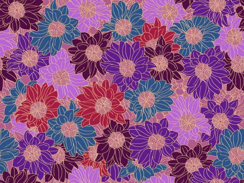 Floral Pattern Background 158