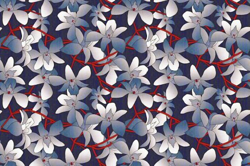 Floral Pattern Background 1599