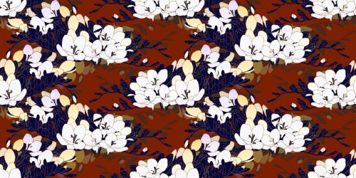 Floral Pattern Background 1602