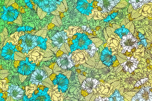 Floral Pattern Background 181