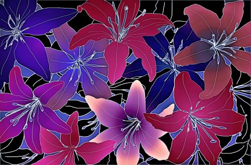 Floral Pattern Background 199