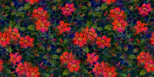 Floral Pattern Background 412