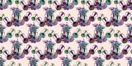 Floral Pattern Background 516