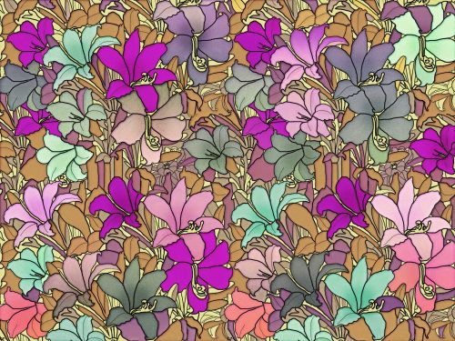 Floral Pattern Background 56