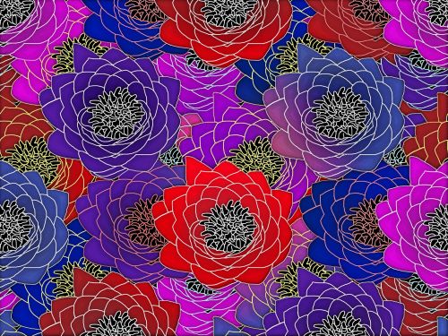 Floral Pattern Background 58