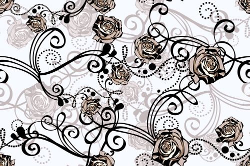 Floral Pattern Background 588