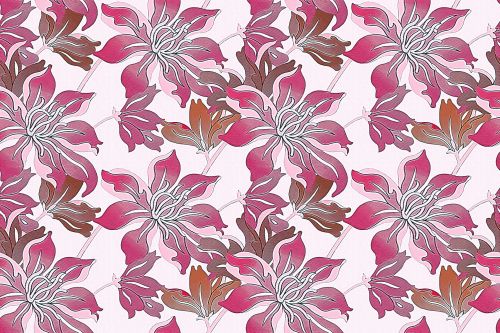 Floral Pattern Background 617