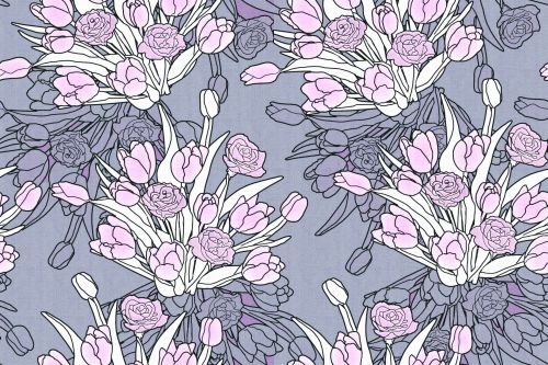 Floral Pattern Background 781
