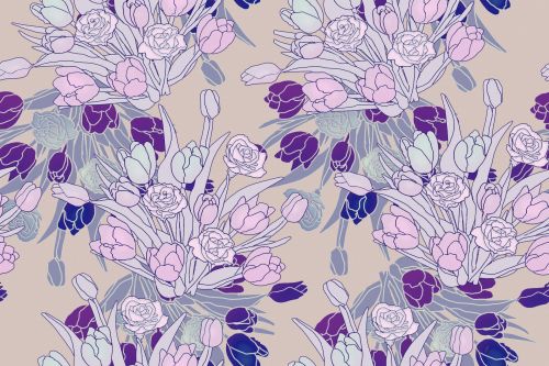 Floral Pattern Background 783