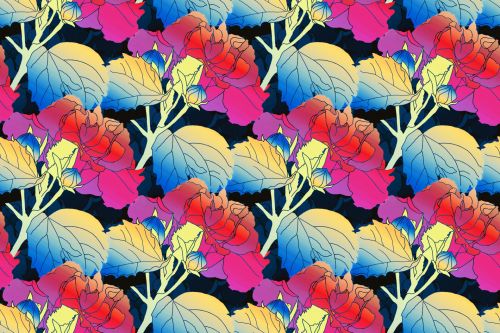 Floral Pattern Background 807