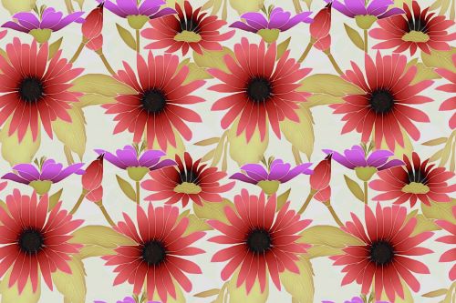 Floral Pattern Background 828