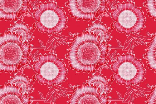 Floral Pattern Background 852