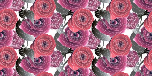 Floral Pattern Background 873