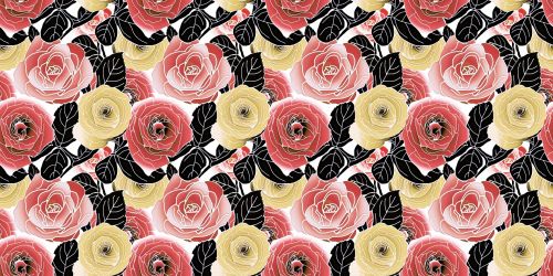 Floral Pattern Background 874