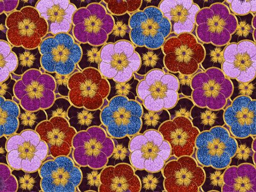 Floral Pattern Background 92