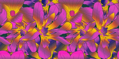 Floral Pattern Background 989
