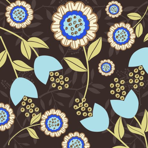 Floral Pattern Wallpaper Background