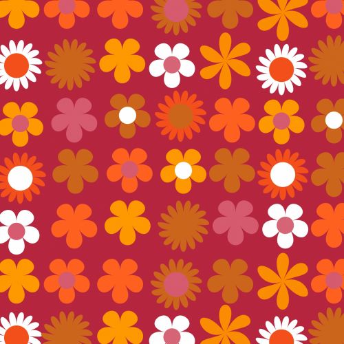Groovy Circles Fabric Wallpaper and Home Decor  Spoonflower