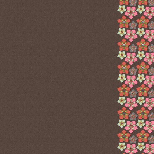Floral Seamless Pattern Card