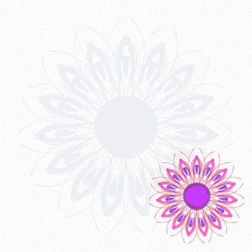 Floral Texture Pattern Card