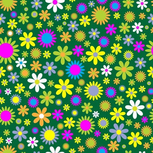 Floral Vintage Pattern Seamless