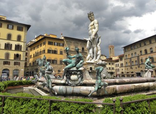 florence fountain italy