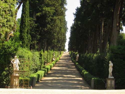 florence boboli garden italy